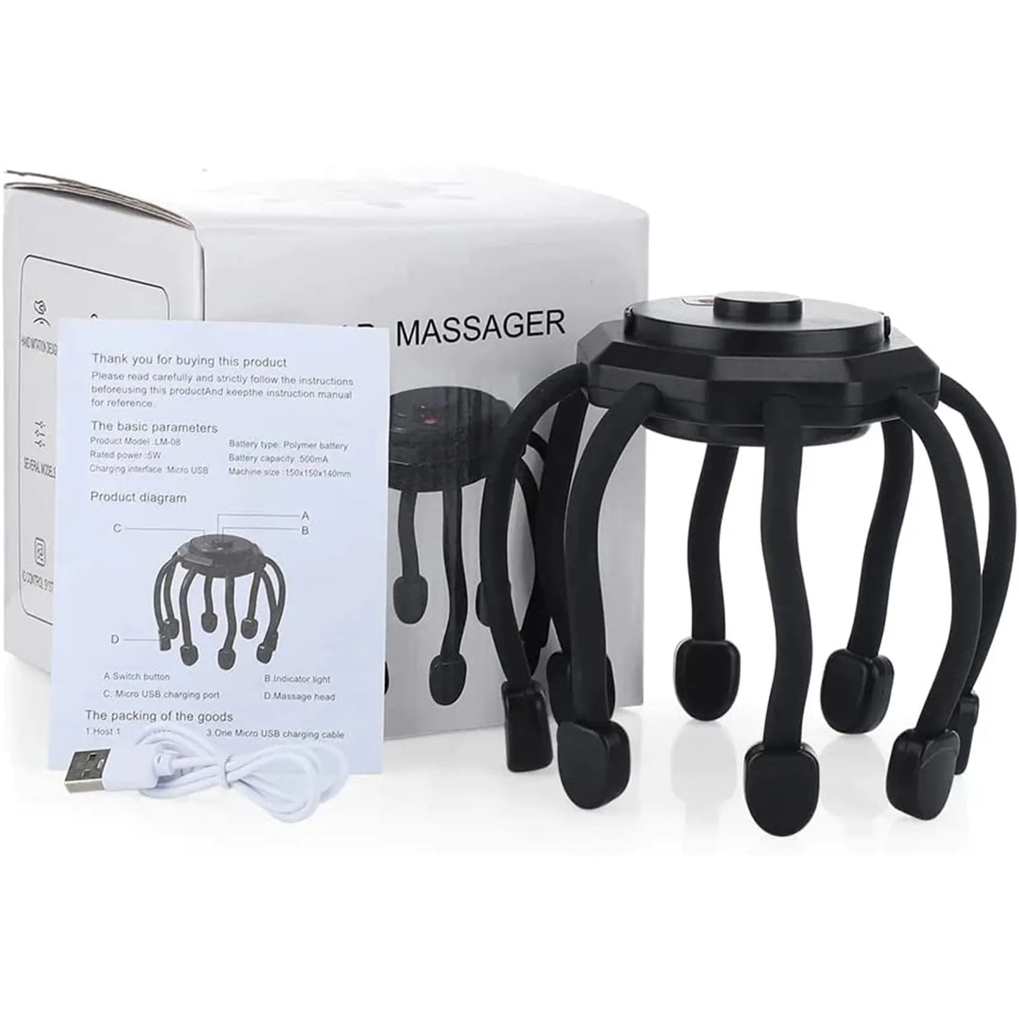 Loopstep | Octopus Kopf-Massagegerät
