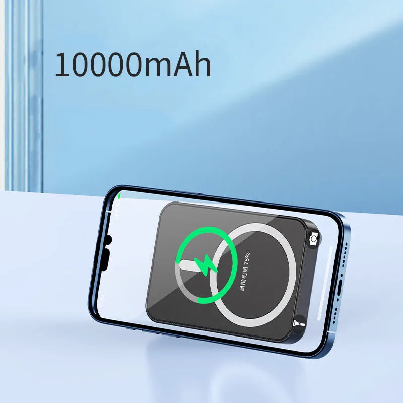 Loopstep | Magnetische drahtlose Powerbank mit Kickstand