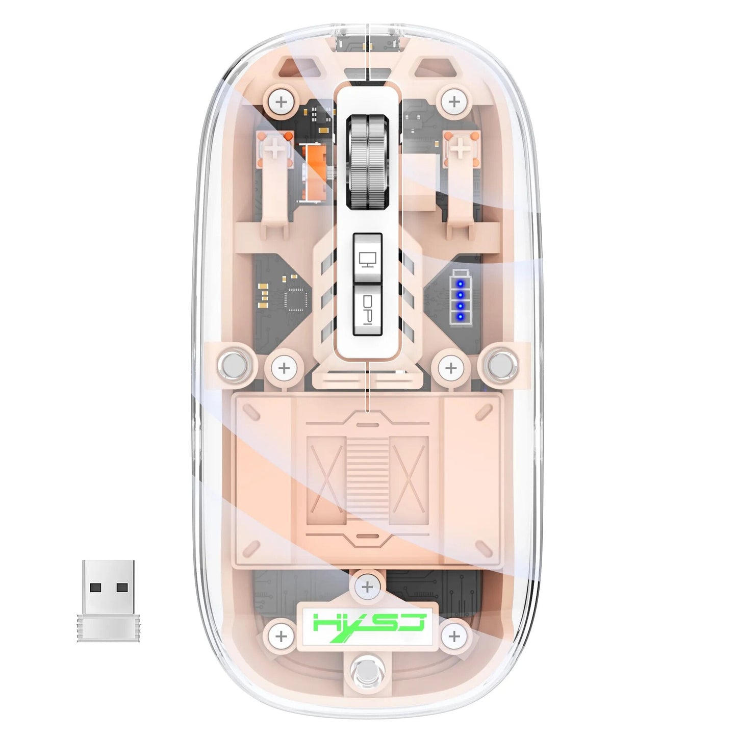 Loopstep | Transparente kabellose Bluetooth-Maus