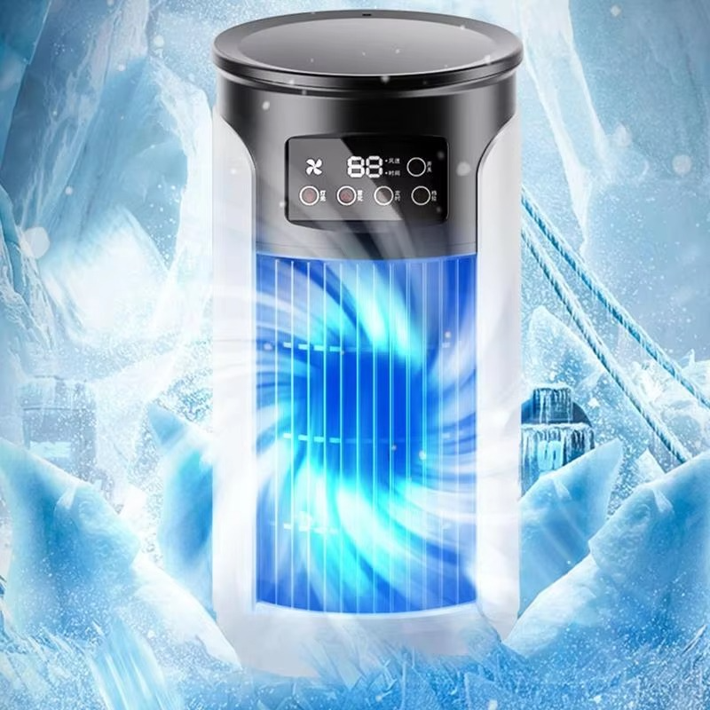 Loopstep | Tragbare Klimaanlage Ventilator Verdunstungskühler USB Leise Timer Raum Kühlung Klein 10 oz Wassertank Persönlicher Kühler Einstellbar