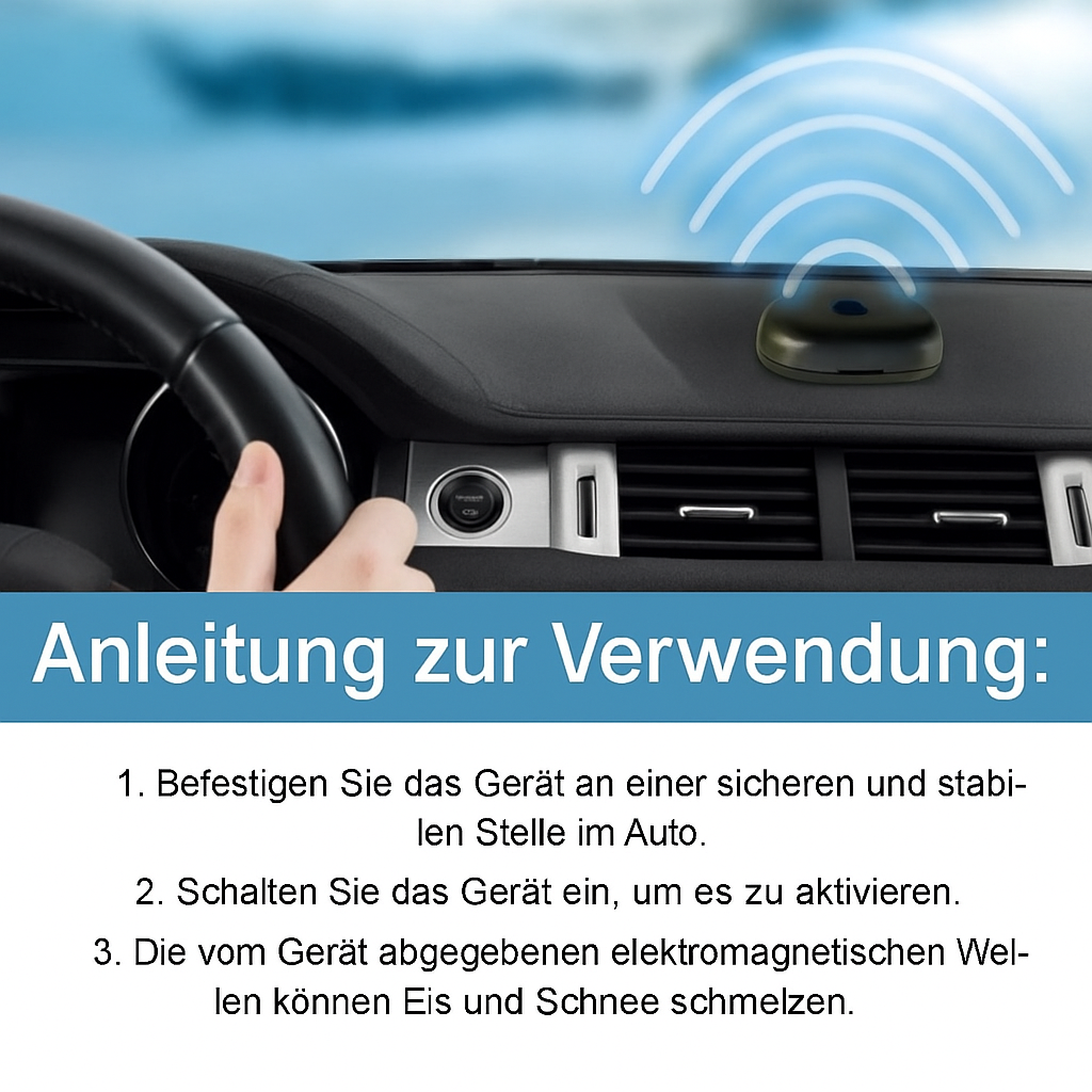 Schnellenteiser Auto | Autoscheiben Enteiser | Kratzfrei & Sofort Wirksam | Frostex