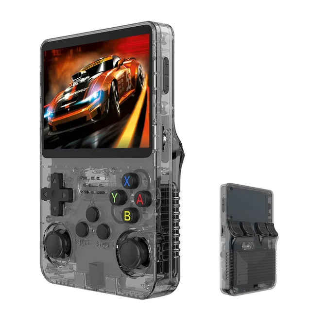 Pixora – Retro Handheld Spielkonsole 64GB, 3,5" IPS – für unterwegs