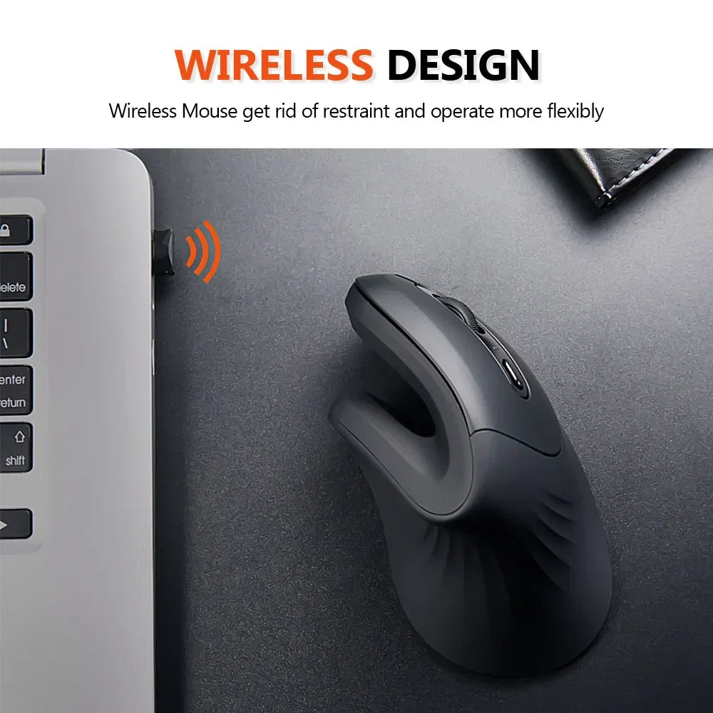 Loopstep | Ergonomische drahtlose vertikale Maus