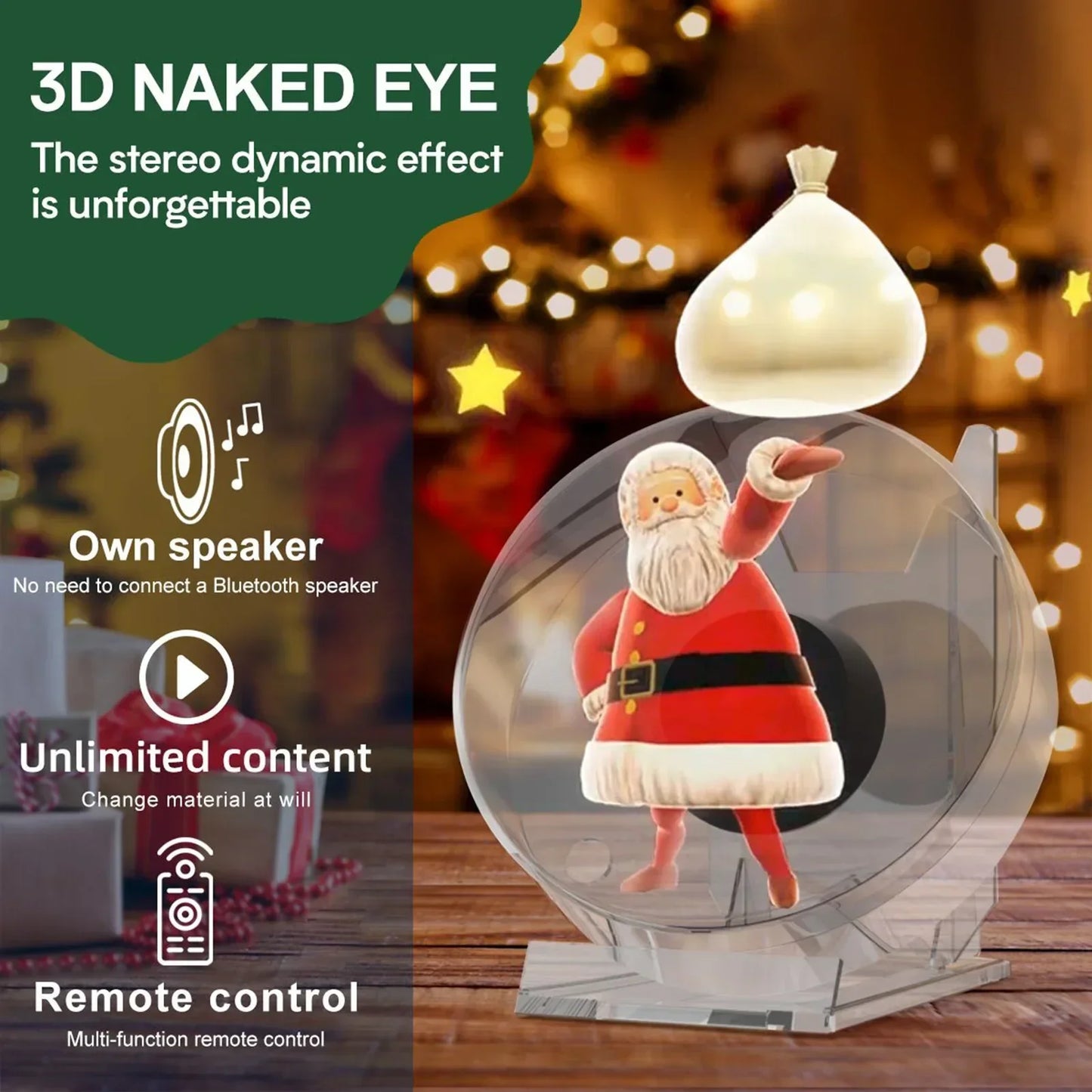 Loopstep | Mini 3D holographischer Projektor