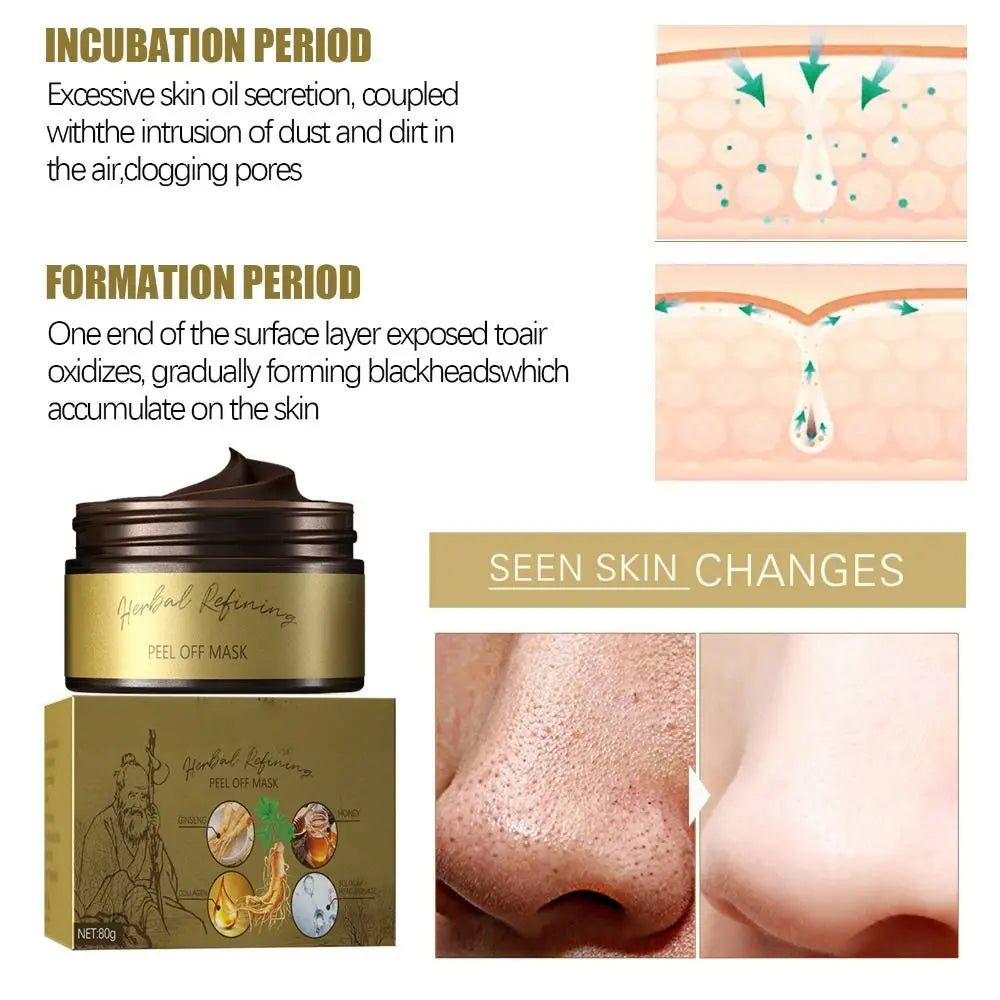 Loopstep | Schwarzer Tee Gesicht Peel-off Maske