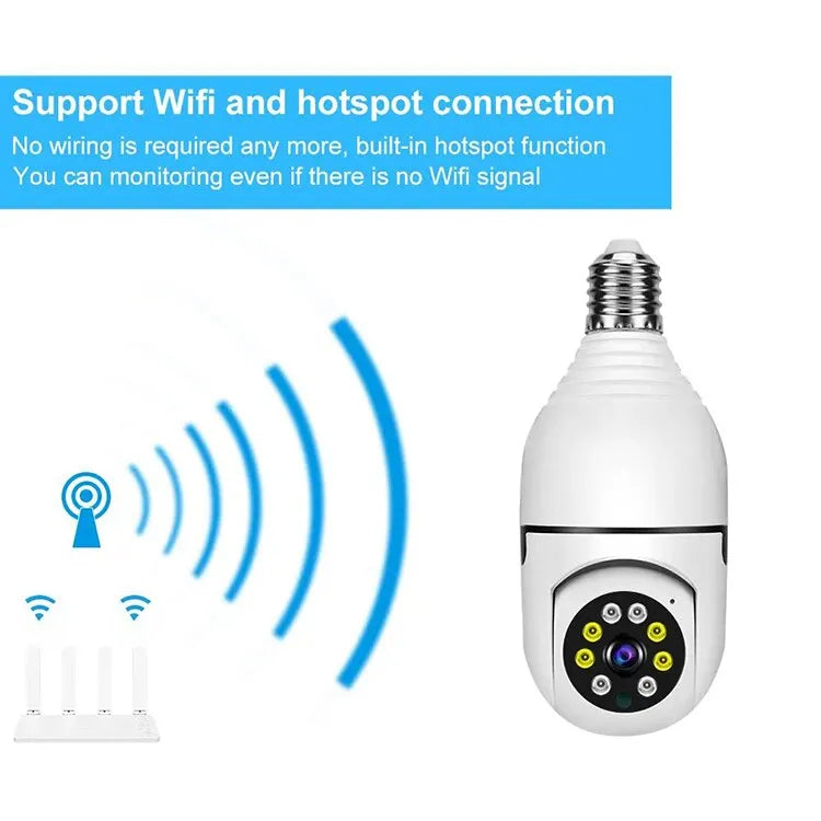 Loopstep | Glühbirne WIFI Kamera