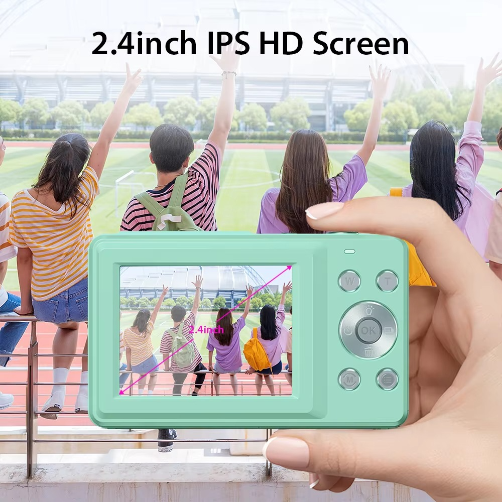 Loopstep | Hochauflösende Digitalkamera für Kinder - 1080P HD, 44MP mit 16-fachem Zoom