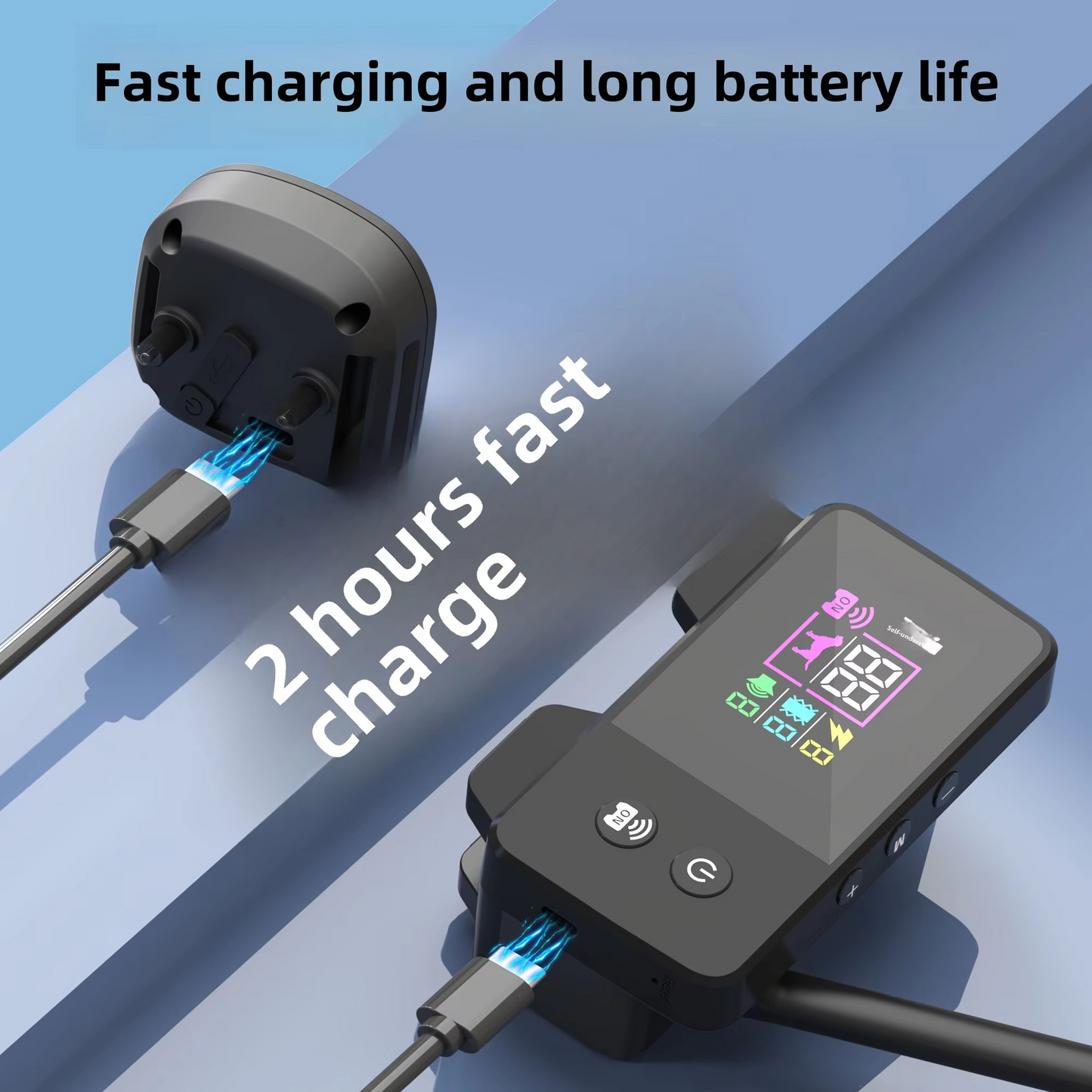 Loopstep | Ultimatives Sicherheits 1.574,8 Fuß Wireless Hundezaun-System mit wiederaufladbarem, wasserdichtem Halsband