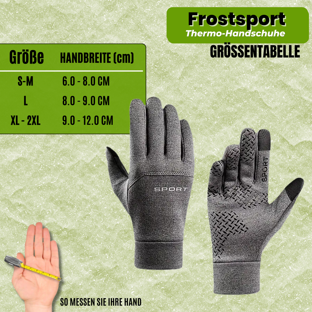 Winter Outdoor Sport Laufhandschuhe – Warme Touchscreen Fitness-Handschuhe mit Vollfinger für Damen & Herren