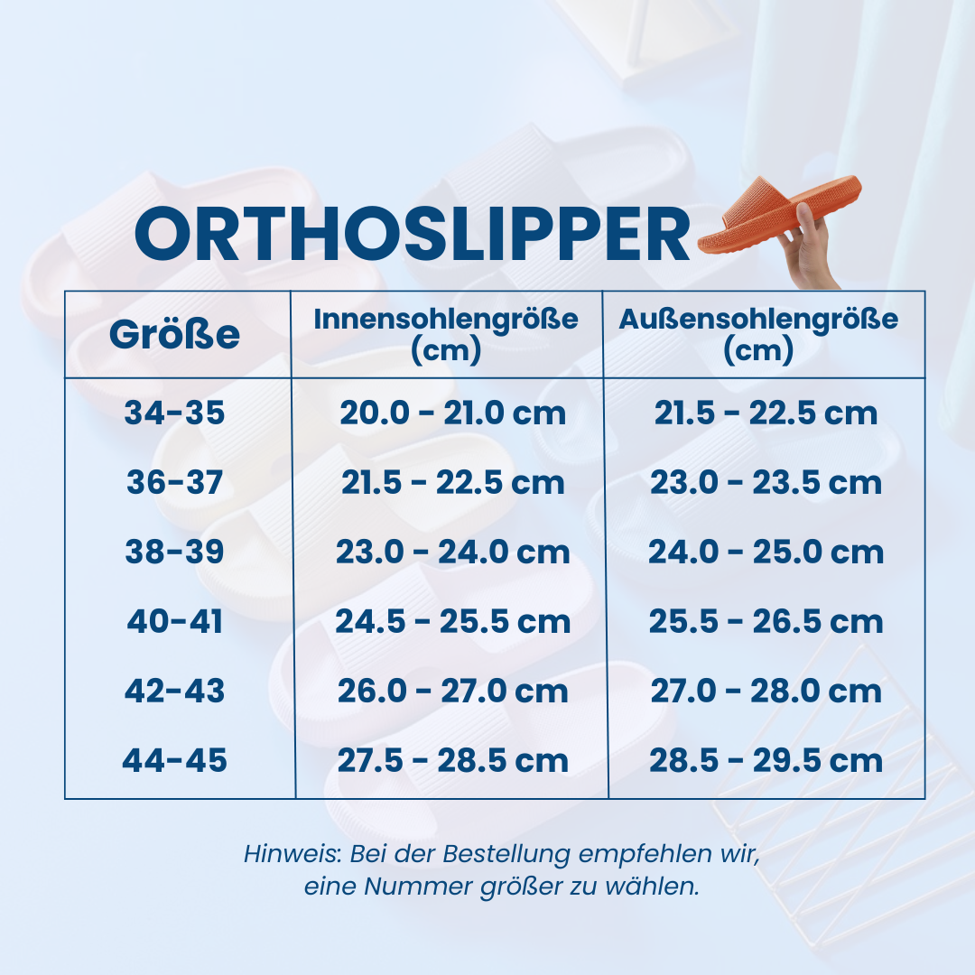 Orthoslipper - orthopädische Hausschuhe für maximalen Komfort (2025)