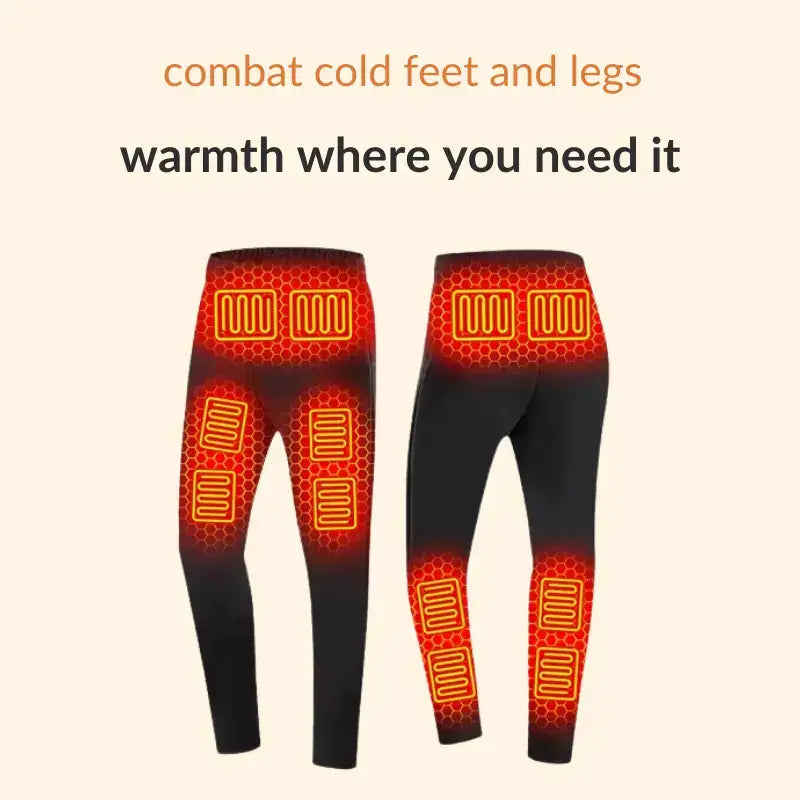 Loopstep | Thermo-unterwäsche mit Heizung – Beste wiederaufladbare Heizkleidung UK für Männer & Frauen, Winter Basisschicht Komfort
