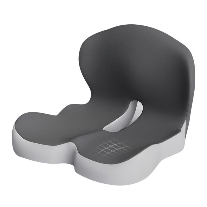 Loopstep | Ergonomisches Sitzkissen mit Lendenstütze für Büro, Auto & Reisen