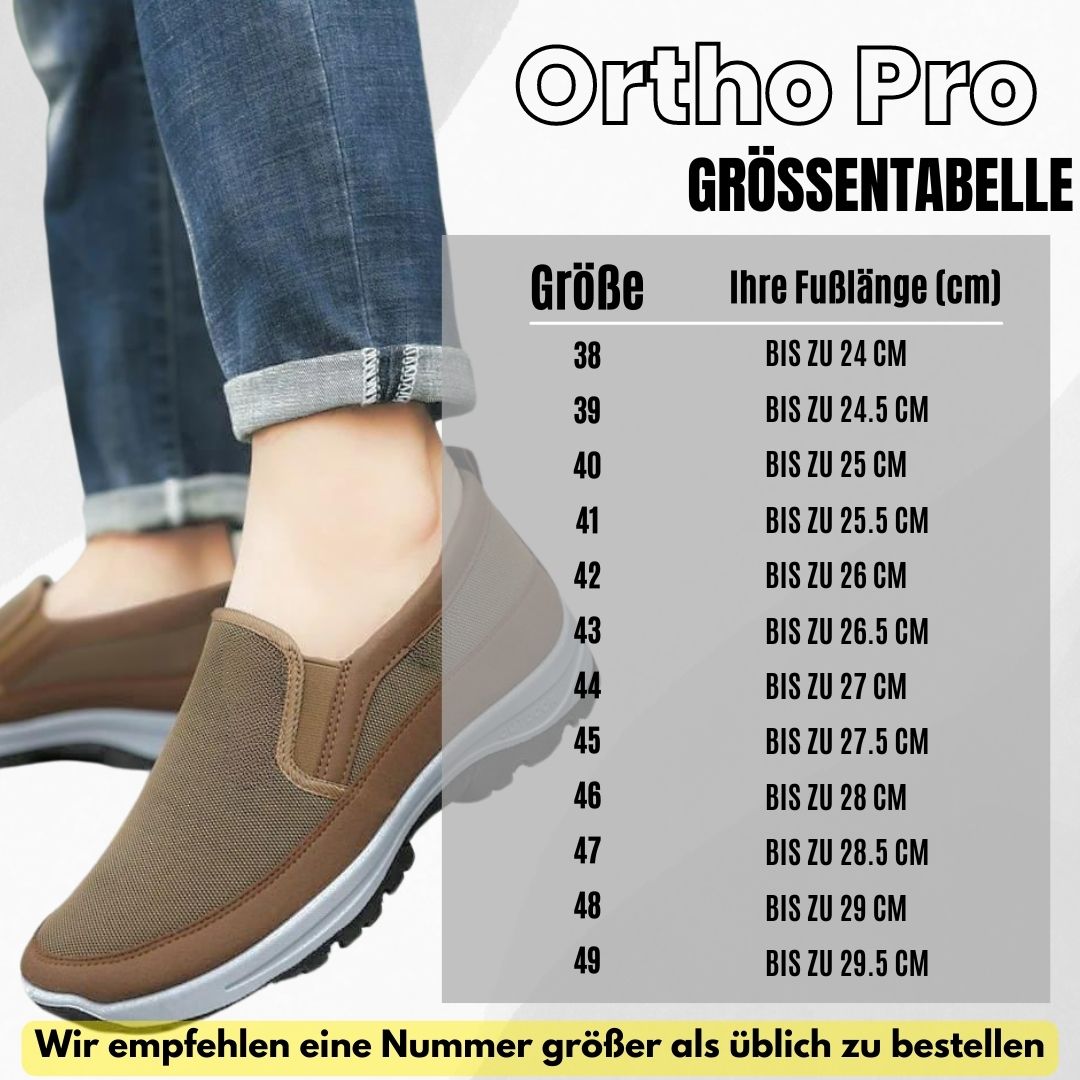 Ortho Pro - ergonomischer schmerzlindernder Komfortschuh - Sonderaktion 1+2 Gratis