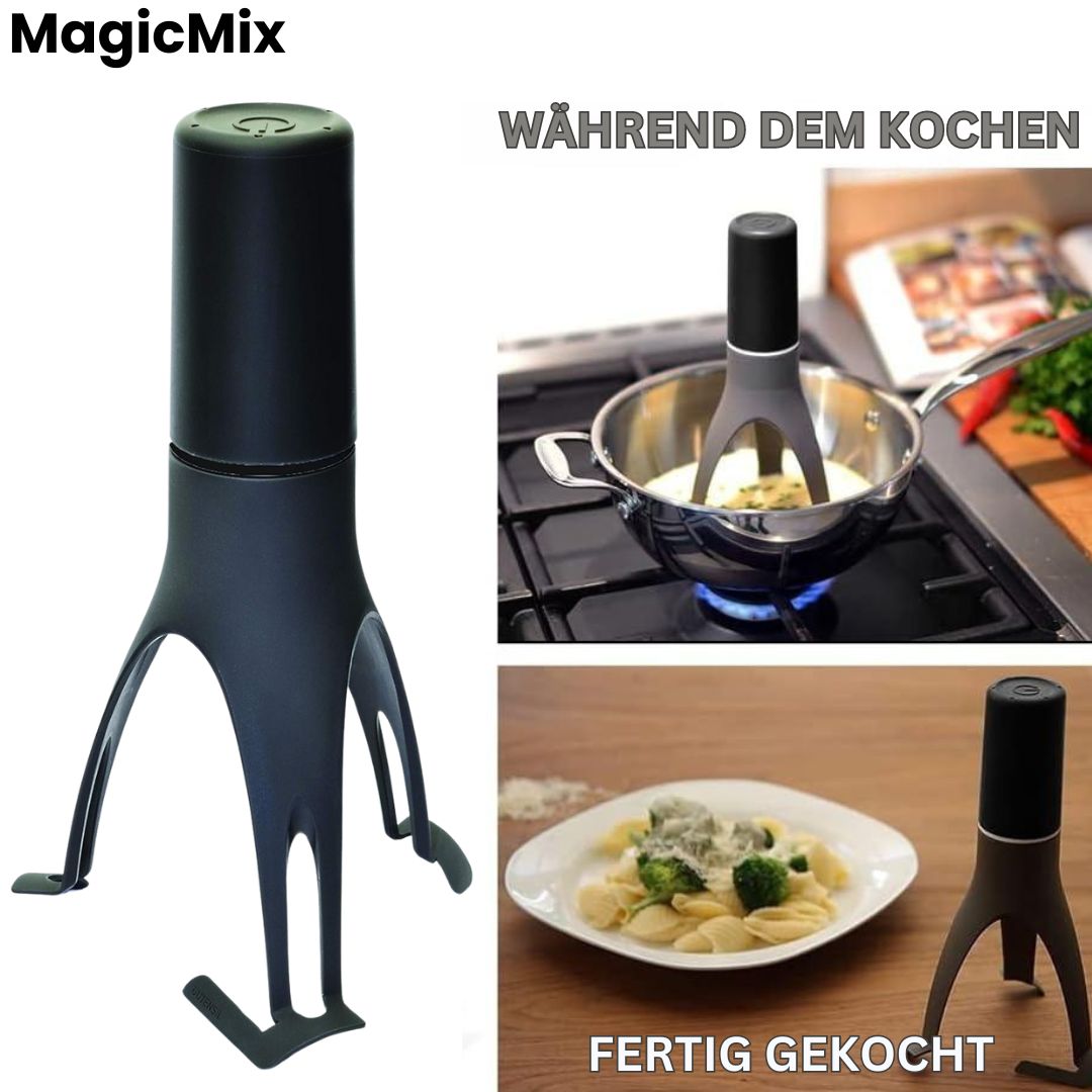 Gratisaktion 1+1 MagicMix - selbstdrehender Rührer für einfaches Kochen - das Original