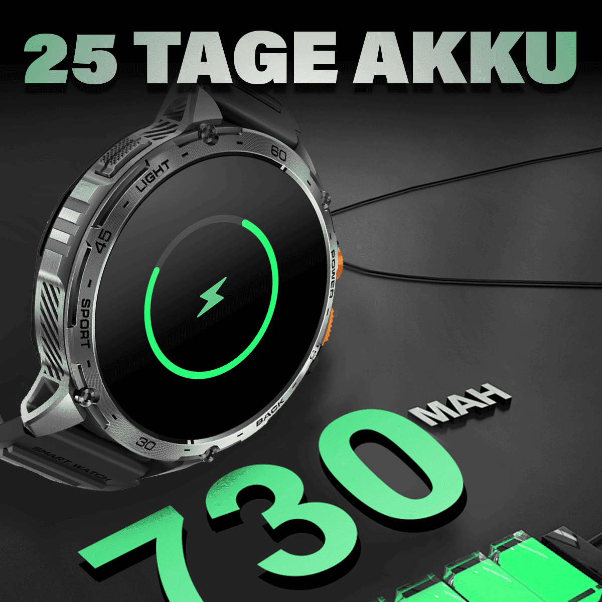 Zeus 2.0 + Gratis Frauen Smartwatch