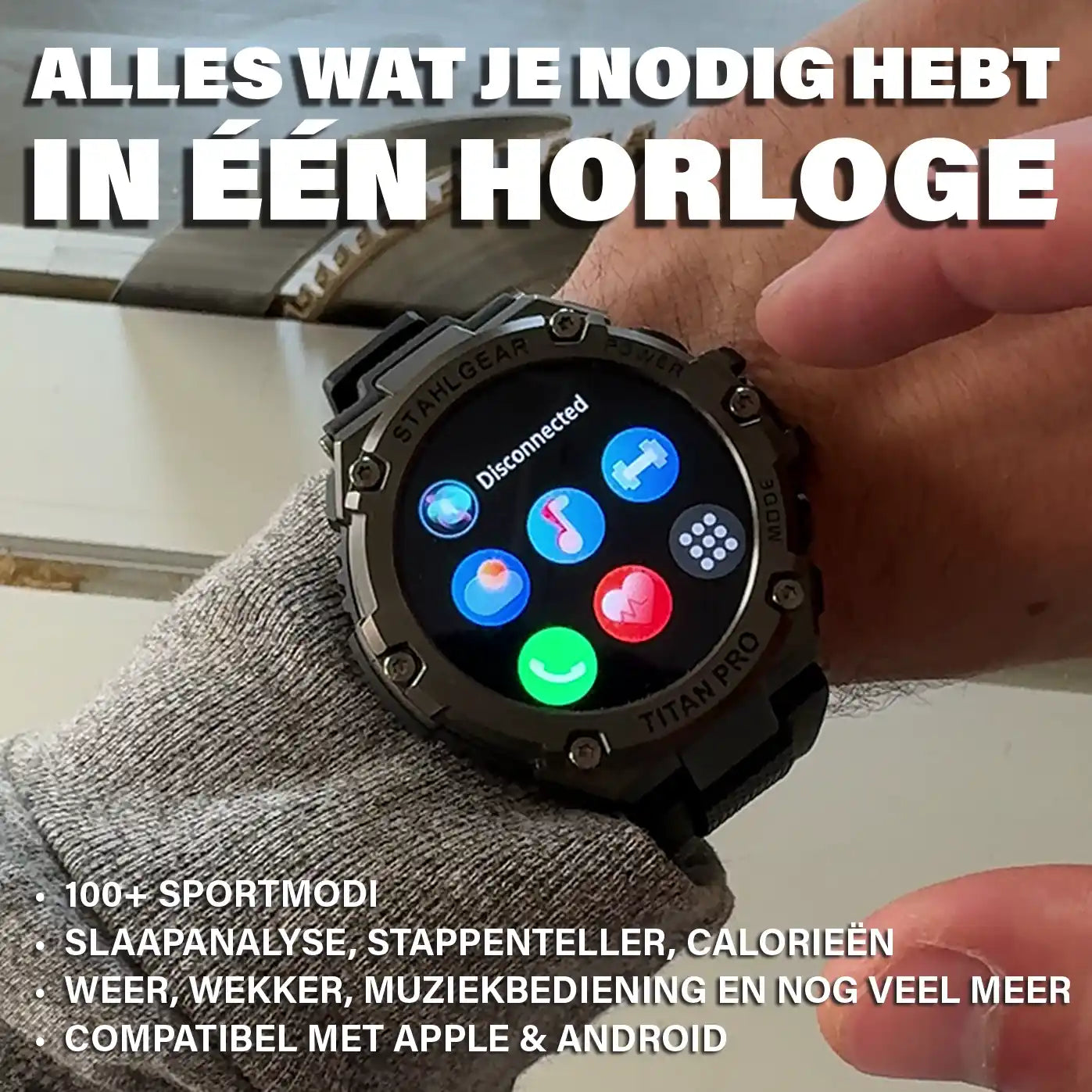 Titan Pro - De meest robuuste smartwatch