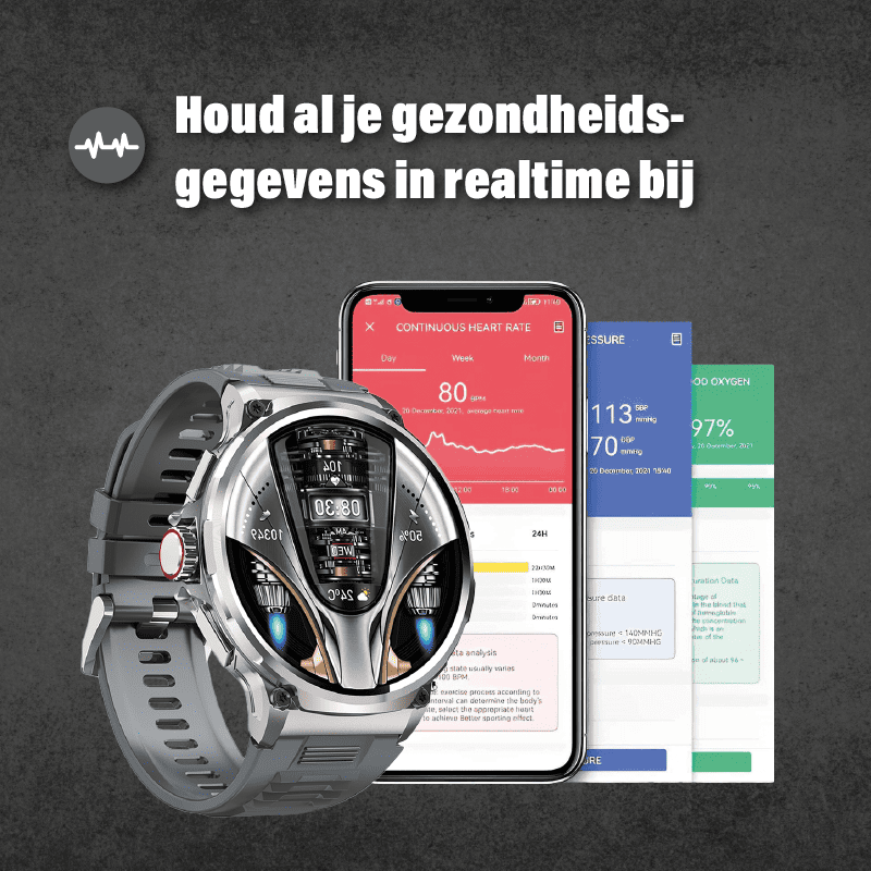Zeus met Gratis Smartwatch