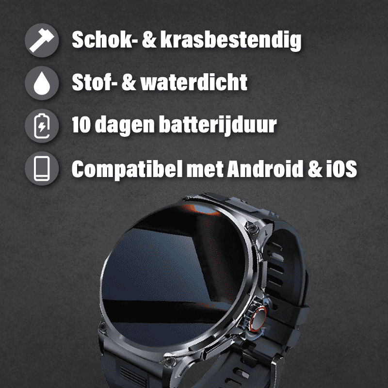 Zeus -  De robuuste smartwatch