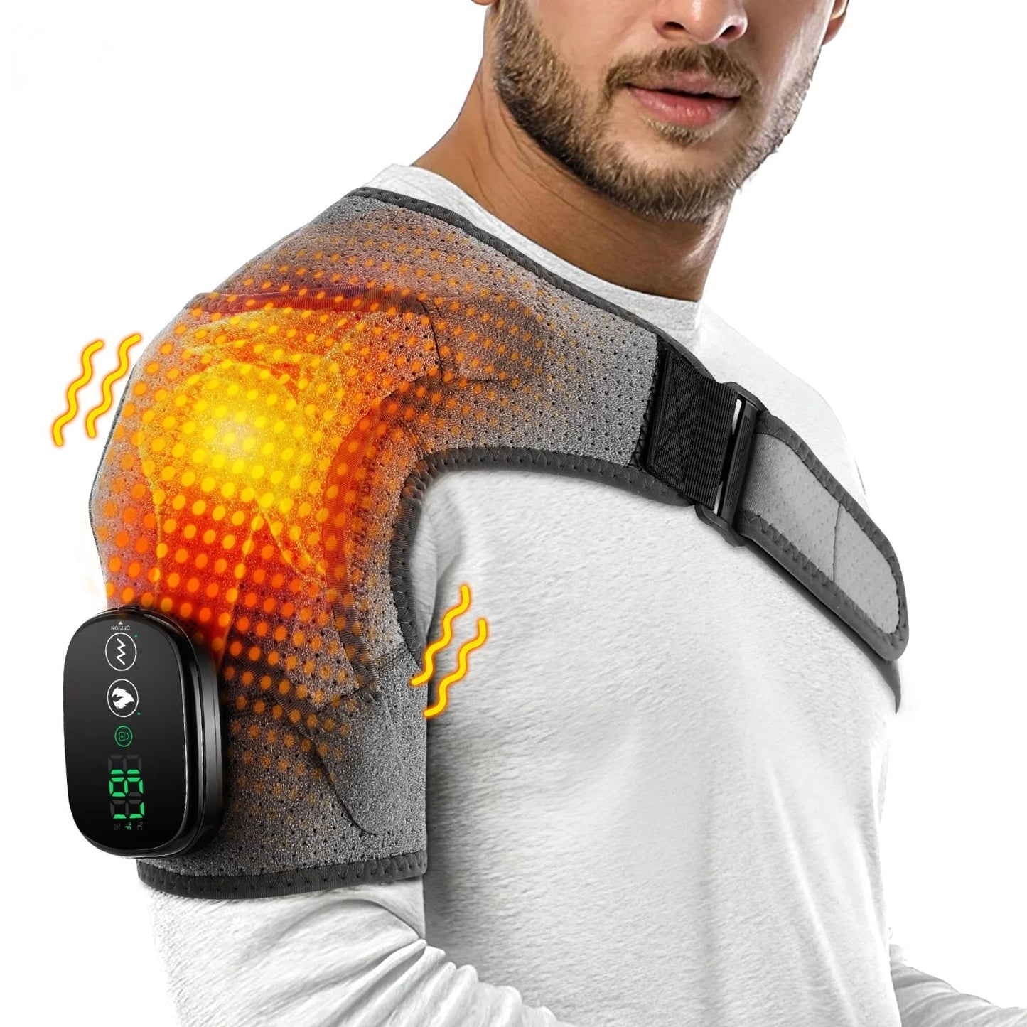 Loopstep | Schultermassagegerät mit Wärme- und Vibrationsmassage