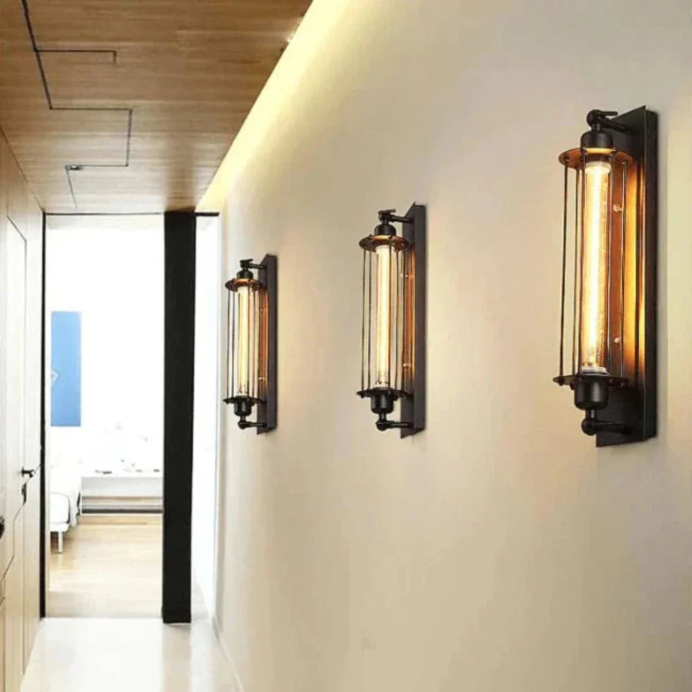 Vintage-Wand montiert LED leuchte - zeitloses Design mit elegantem Touch