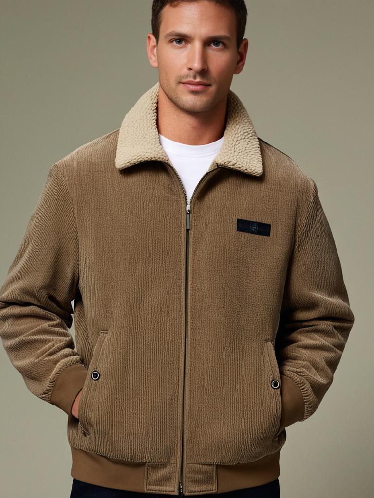 Herren-Cordjacke