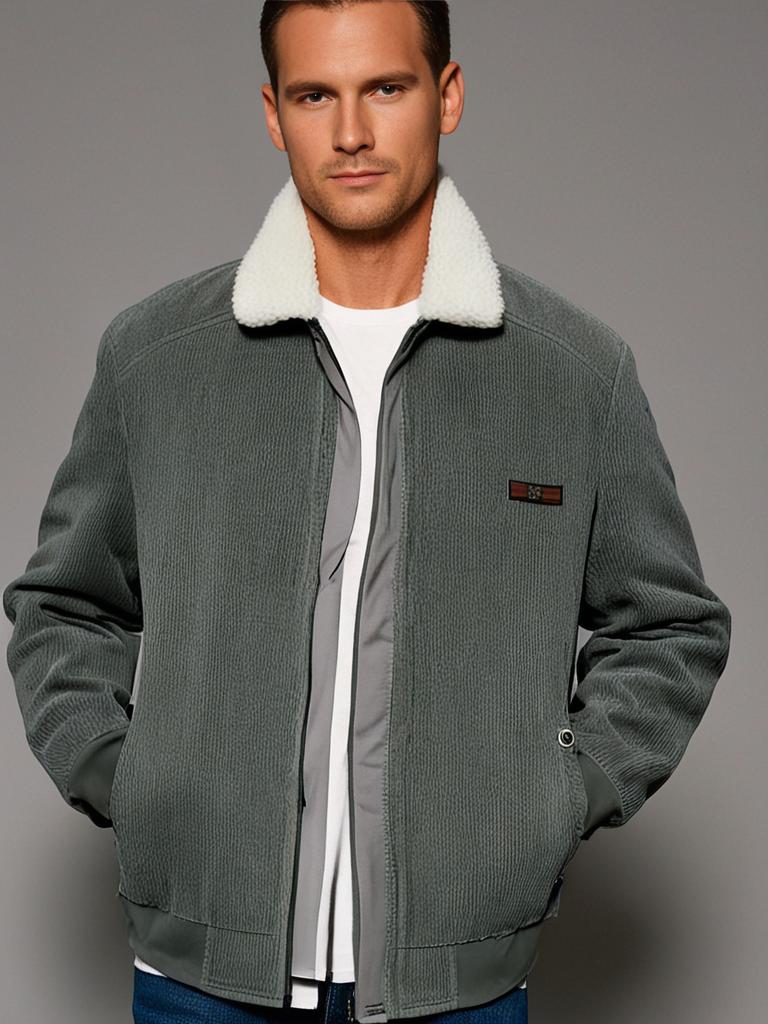 Herren-Cordjacke