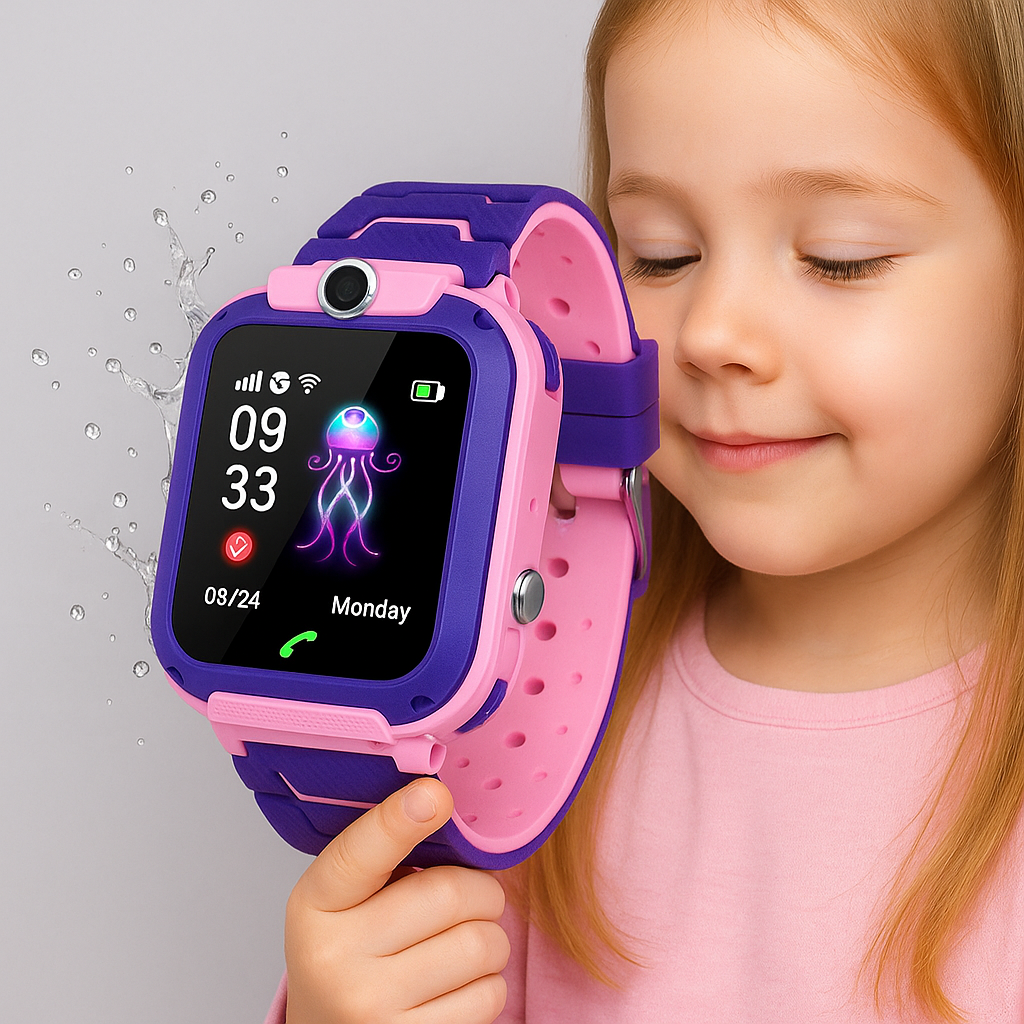 Kinder GPS Smartwatch, wasserdicht, SOS Tracker