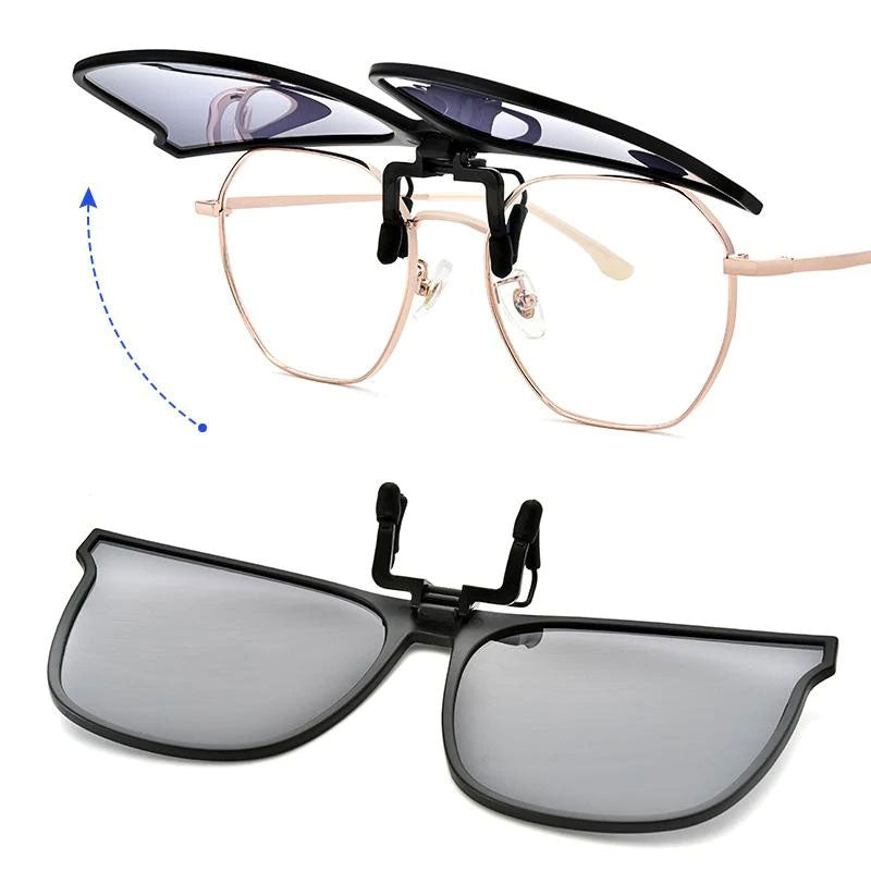 Loopstep | Neue polarisierte Clip-on-Klappsonnenbrille