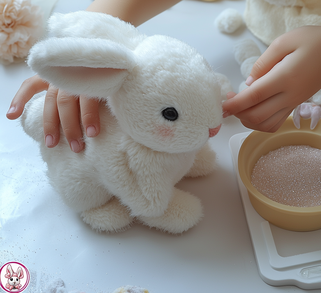Bunby – Realistisches Kaninchen Spielzeug mit Bewegung