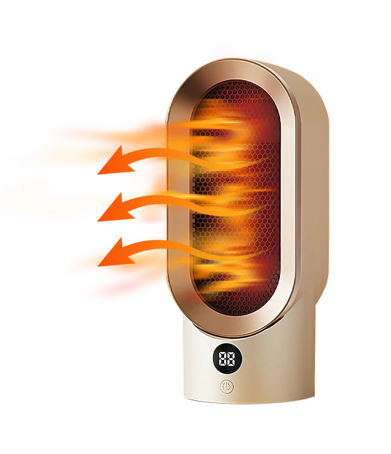 Loopstep | Airwave Tragbarer Elektrischer Heizlüfter
