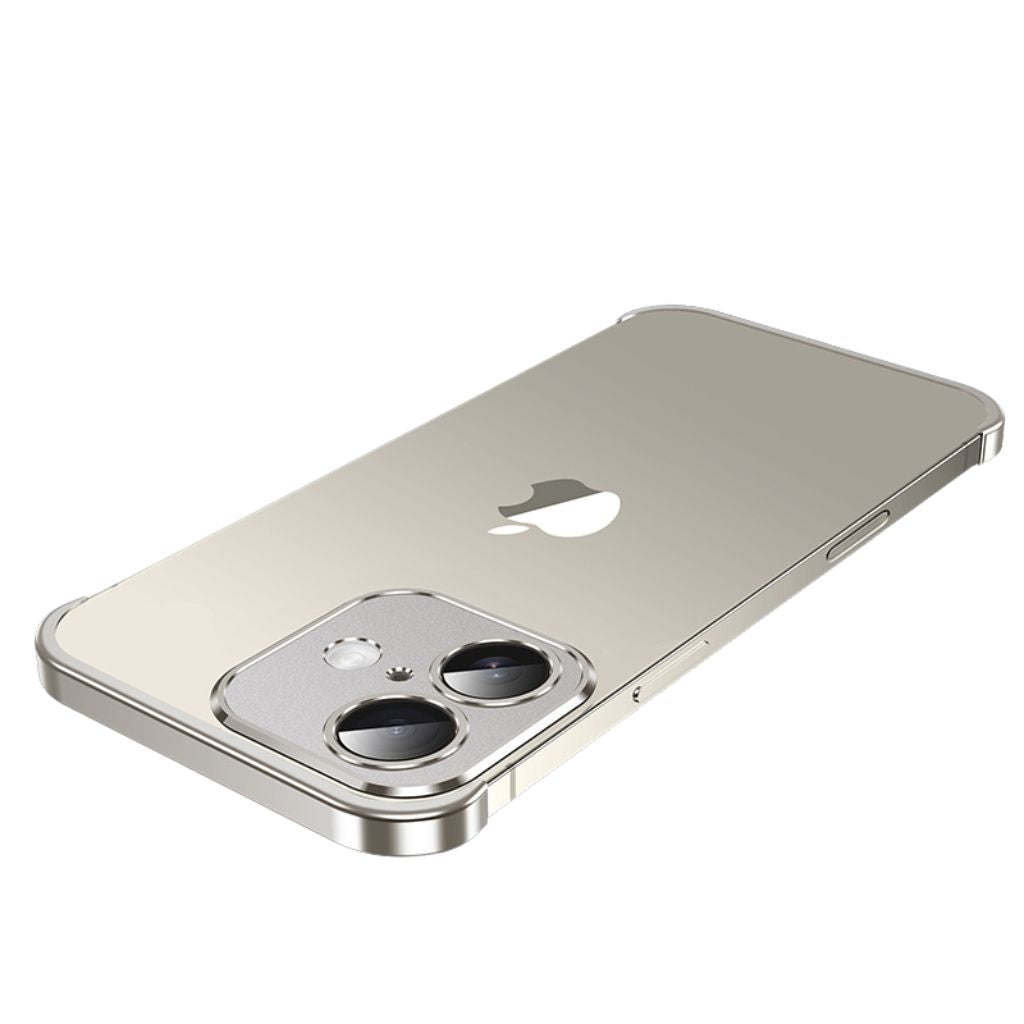 Smartphone Hülle, schlank, minimalistischer Metall-Schutz