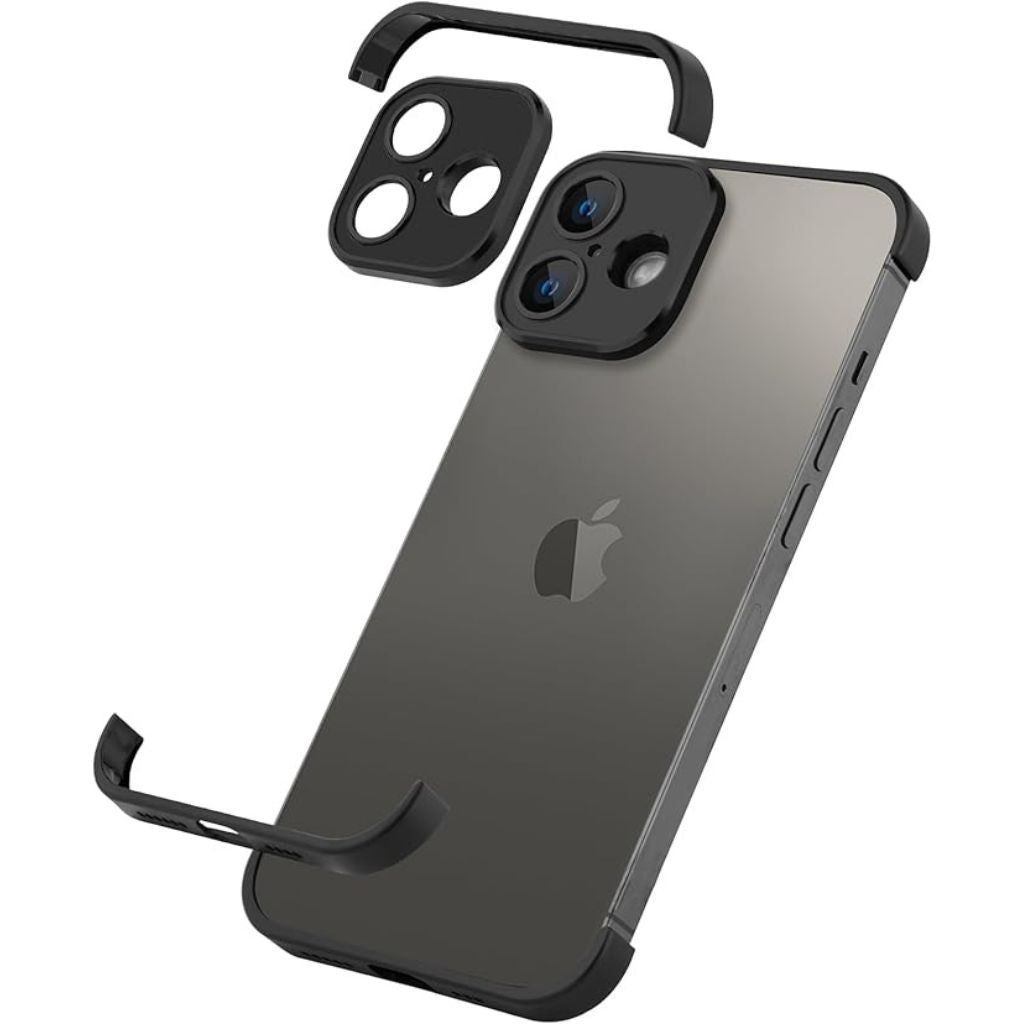 Smartphone Hülle, schlank, minimalistischer Metall-Schutz