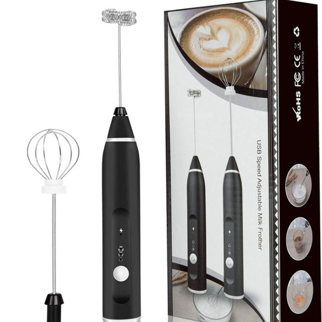 Loopstep | Kabellose Milchaufschäumer Elektrischer Handmixer Mit USB
